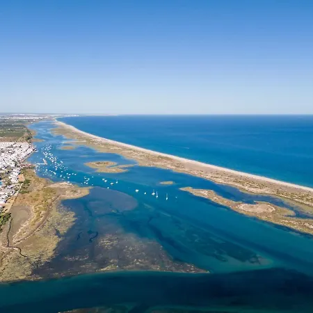 Bela Ria Waterfront House Pool & Boat To Beach Сasa de vacaciones Cabanas De Tavira